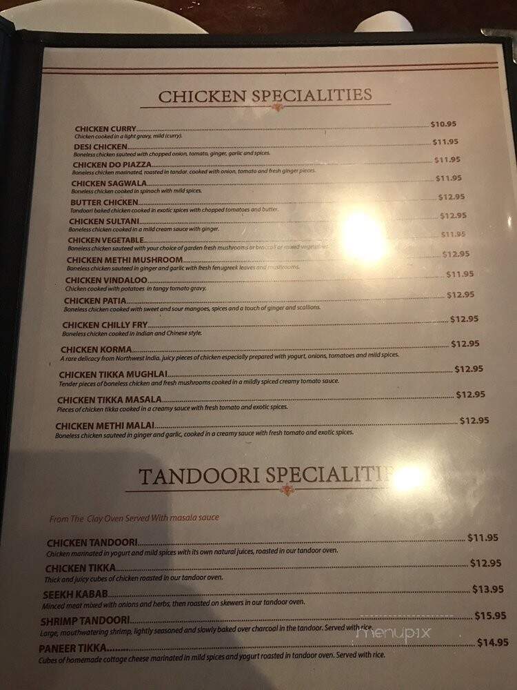 Sitar Indian Restaurant - Birmingham, AL