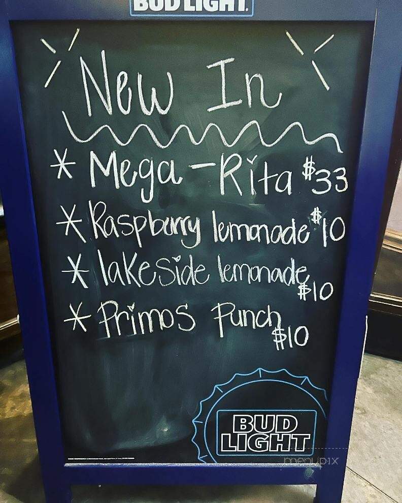 Primo's Tex-Mex Grille - Lake Ray Hubbard - Garland, TX menu_pic