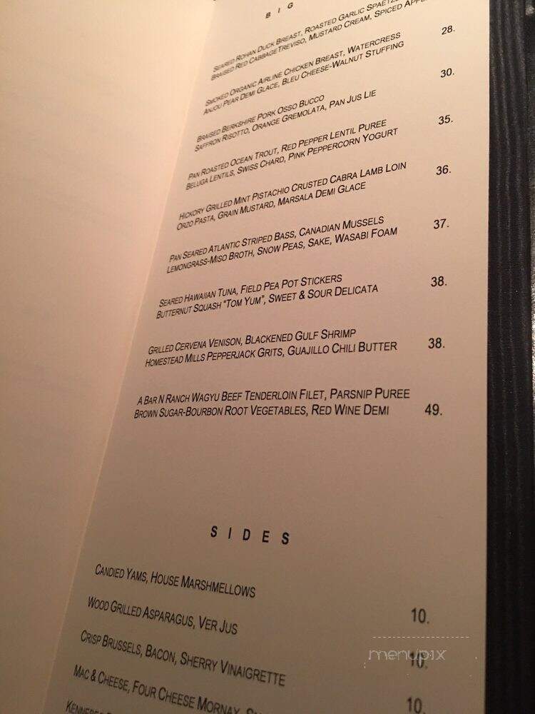 Abacus Restaurant - Dallas, TX menu_pic