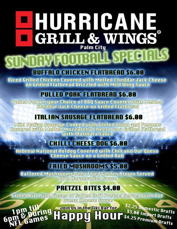 Hurricane Grill & Wings - Palm City, FL