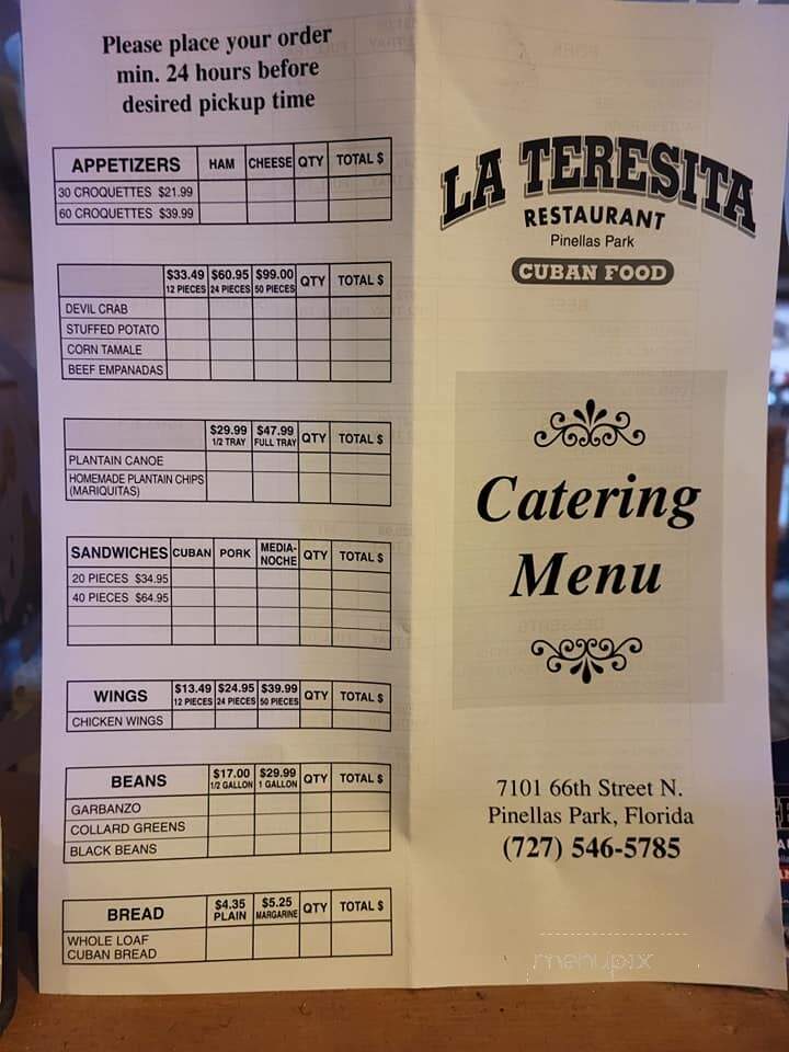 La Teresita Restaurant - Pinellas Park, FL