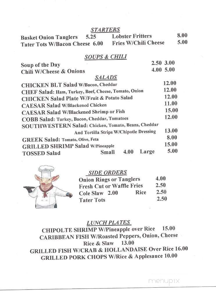 Stuffed Pig - Marathon, FL menu_pic