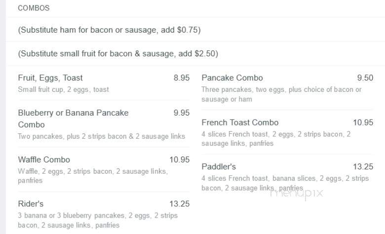 Blue Moon Cafe - Vancouver, BC menu_pic