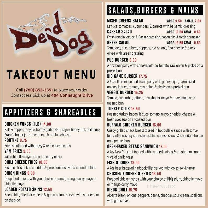 De'd Dog bargrill - Jasper, AB