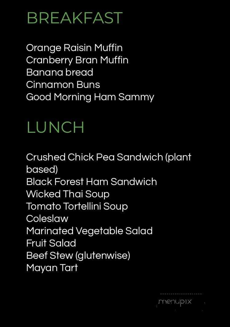 Fifendekel - Edmonton, AB menu_pic