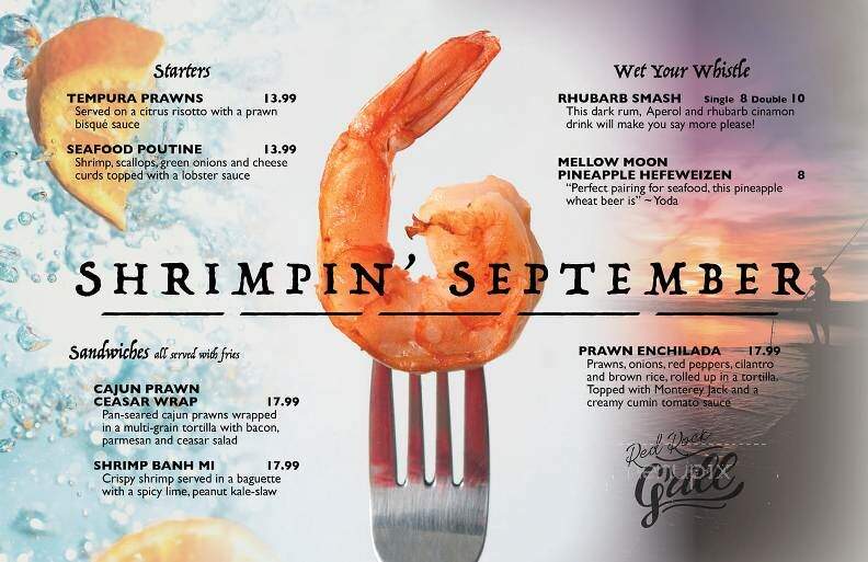 Red Coach Restaurant - 100 Mile House, BC menu_pic