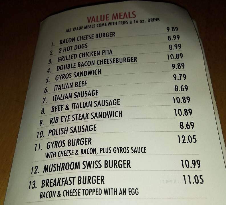 Heffy's Hot Dogs - Mount Prospect, IL menu_pic
