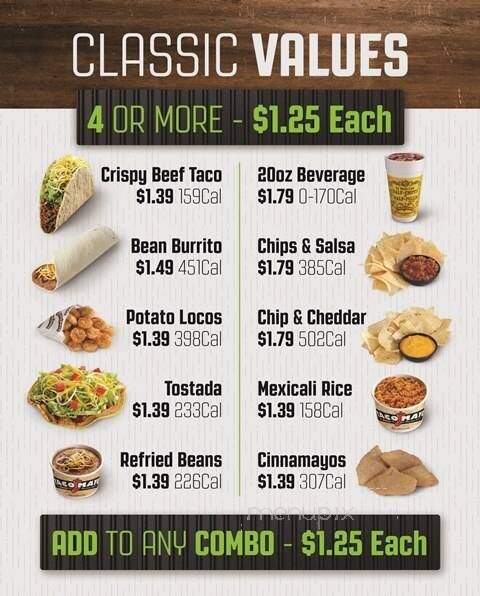 Taco Mayo - Parsons, KS menu_pic