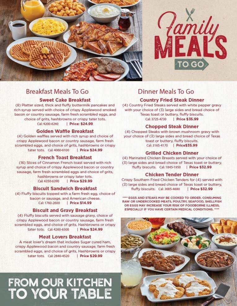 Huddle House - Central City, KY menu_pic