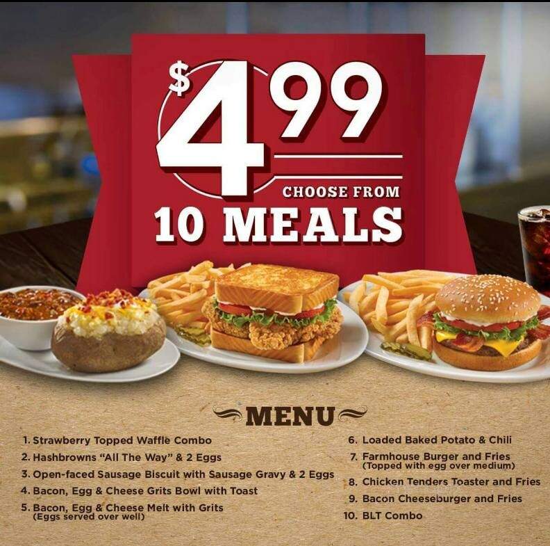 Huddle House - Central City, KY menu_pic