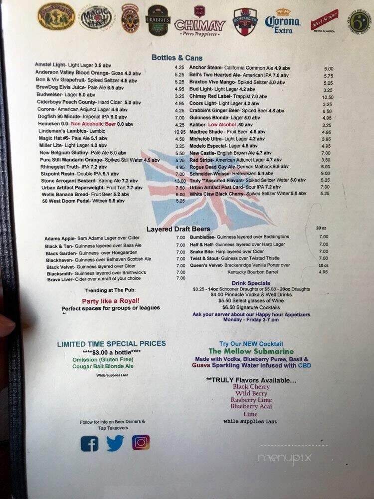 Pub At Crestview Hills - Crestview Hills, KY menu_pic