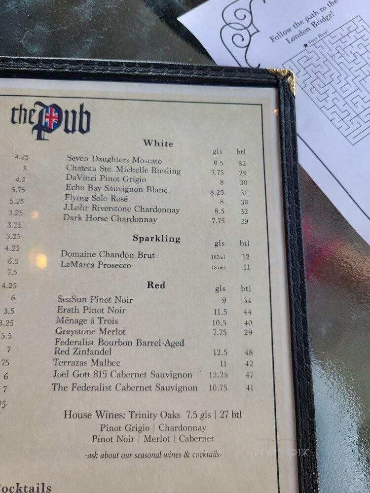 Pub At Crestview Hills - Crestview Hills, KY menu_pic
