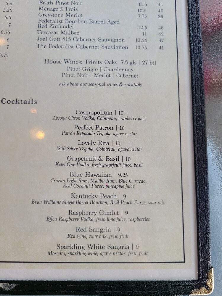 Pub At Crestview Hills - Crestview Hills, KY menu_pic