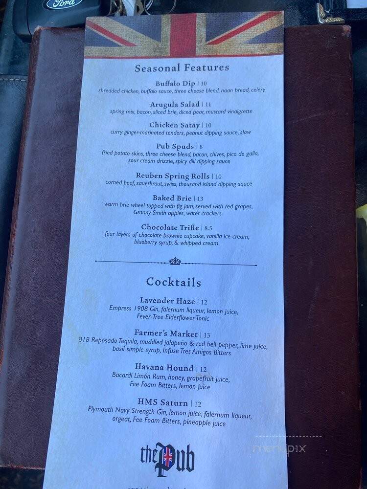 Pub At Crestview Hills - Crestview Hills, KY menu_pic