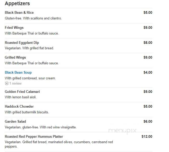 Norm's Bar & Grill - Portland, ME menu_pic