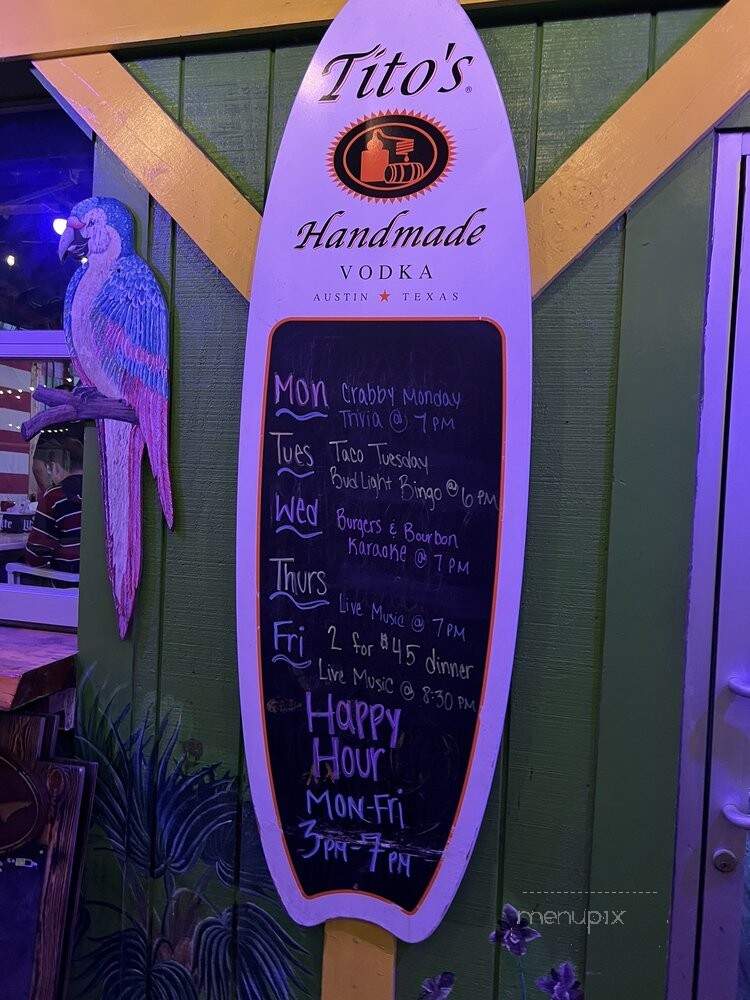 Jetty - Grasonville, MD menu_pic