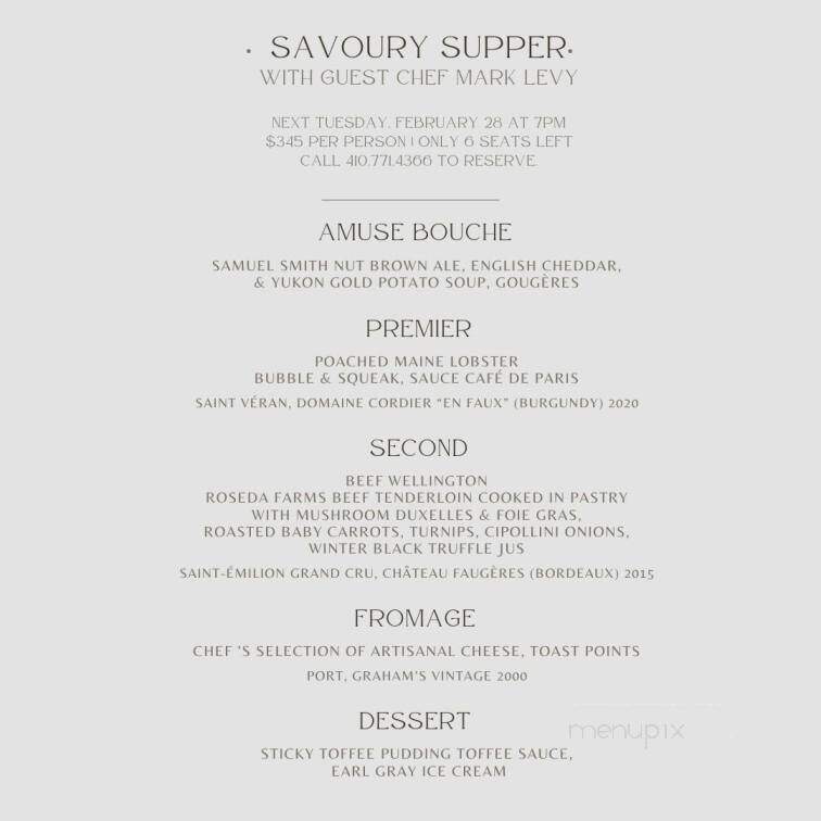 Milton Inn - Sparks Glencoe, MD menu_pic