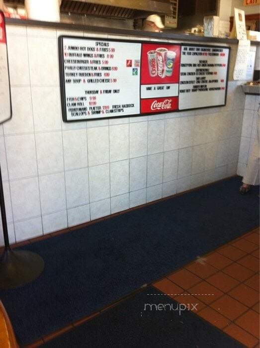 Georgianna's - Braintree, MA menu_pic