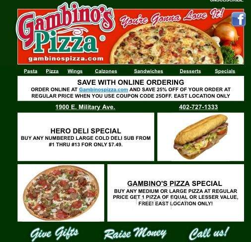 Gambino's Pizza - Fremont, NE