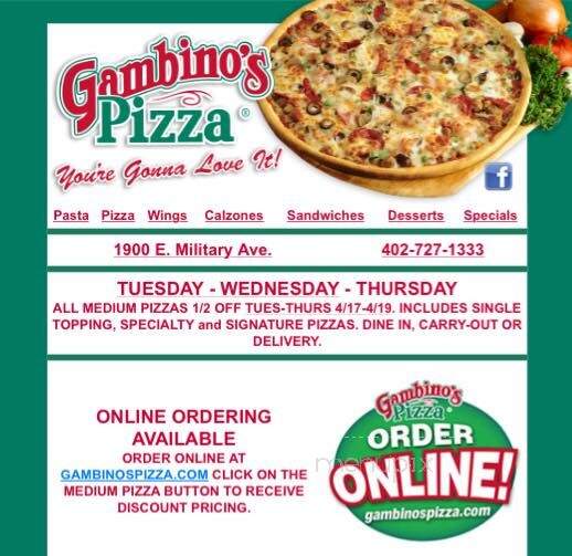 Gambino's Pizza - Fremont, NE