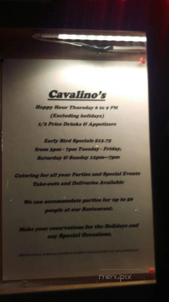 Cavalino's Bar & Restaurant - Guttenberg, NJ