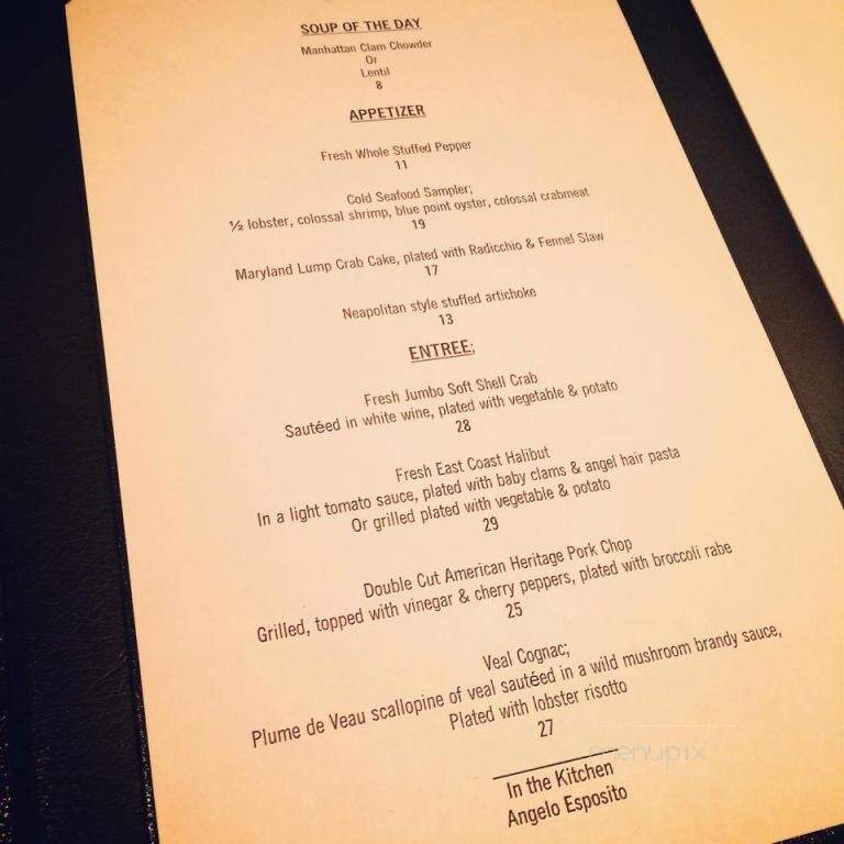 Villa Amalfi Ristorante - Cliffside Park, NJ menu_pic