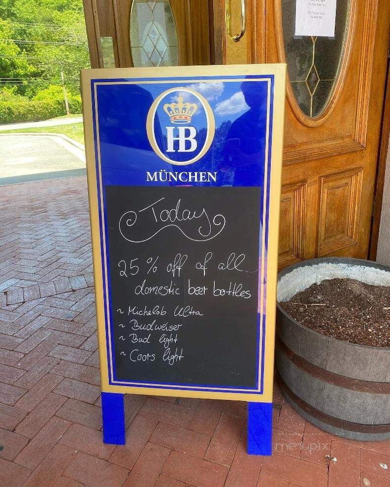 Waldhorn Restaurant - Pineville, NC menu_pic