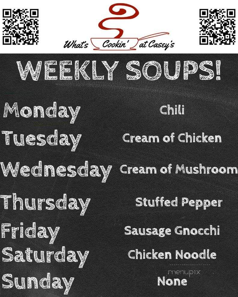 What's Cookin At Casey's - Oakmont, PA menu_pic