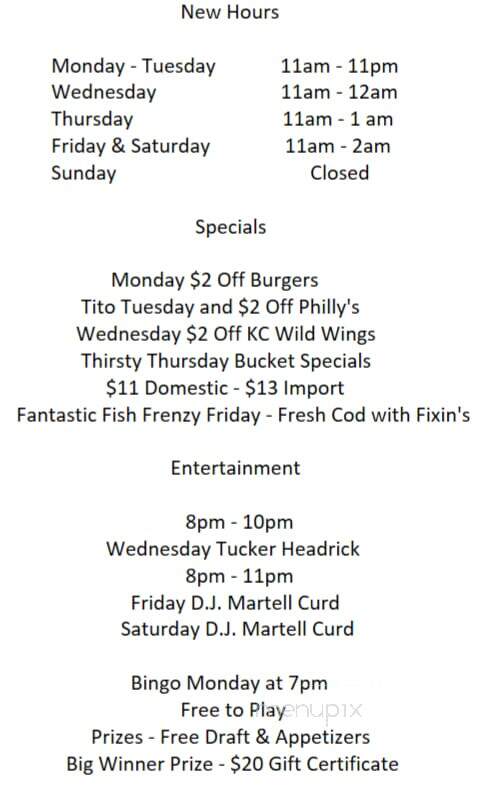 Belle Acres Restaurant - Cookeville, TN menu_pic