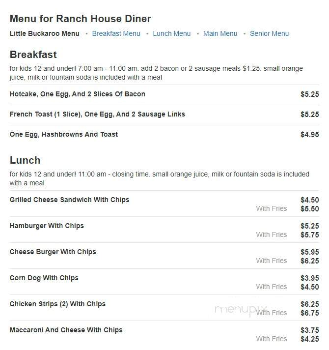 Ranch House Diner - Snowville, UT