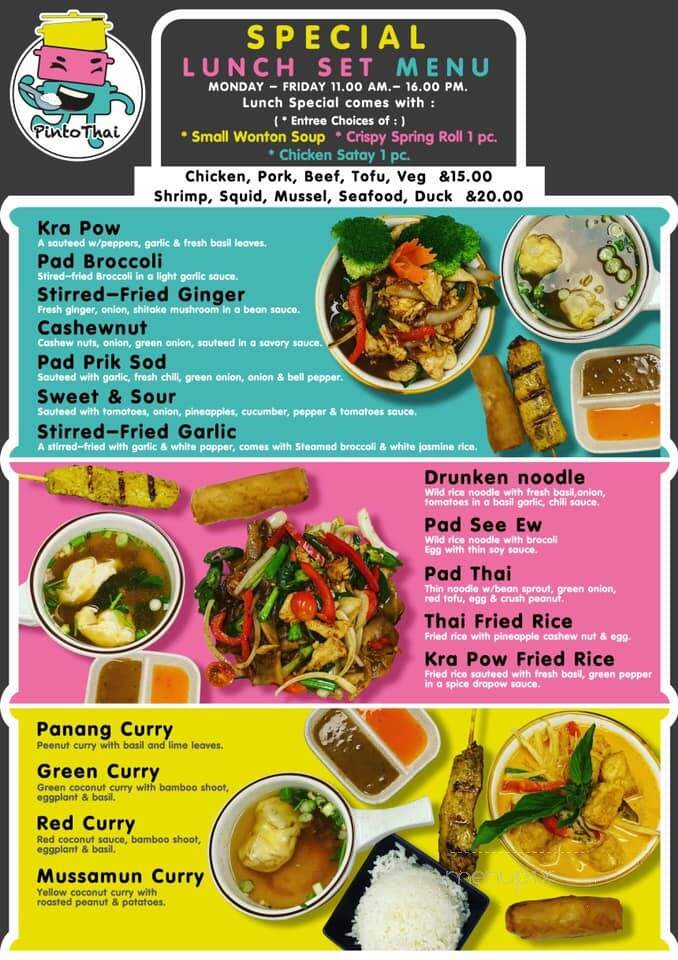 Thai Culpeper Restaurant & Bar - Culpeper, VA menu_pic