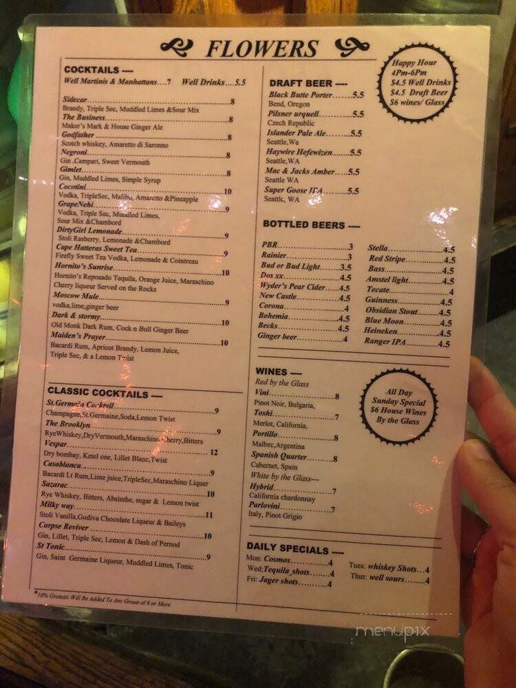 Flowers Bar & Restaurant - Seattle, WA