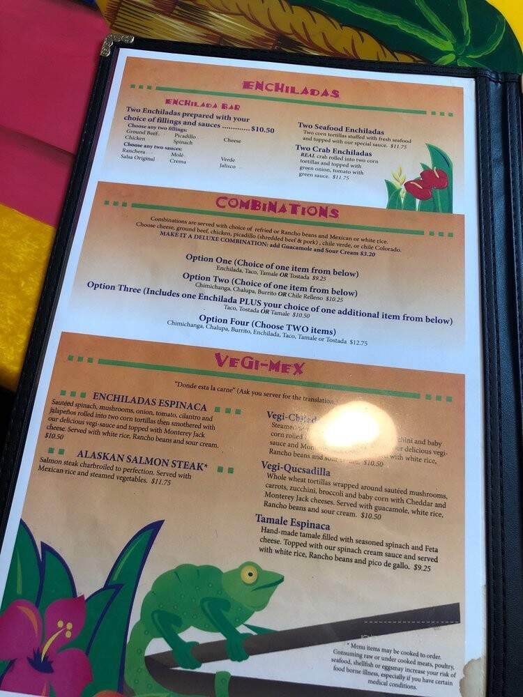 Isla Bonita - Bainbridge Island, WA menu_pic