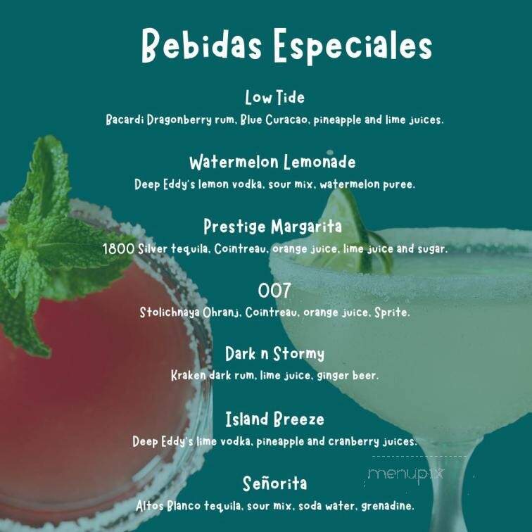 Margarita Grill - Pelham, AL menu_pic