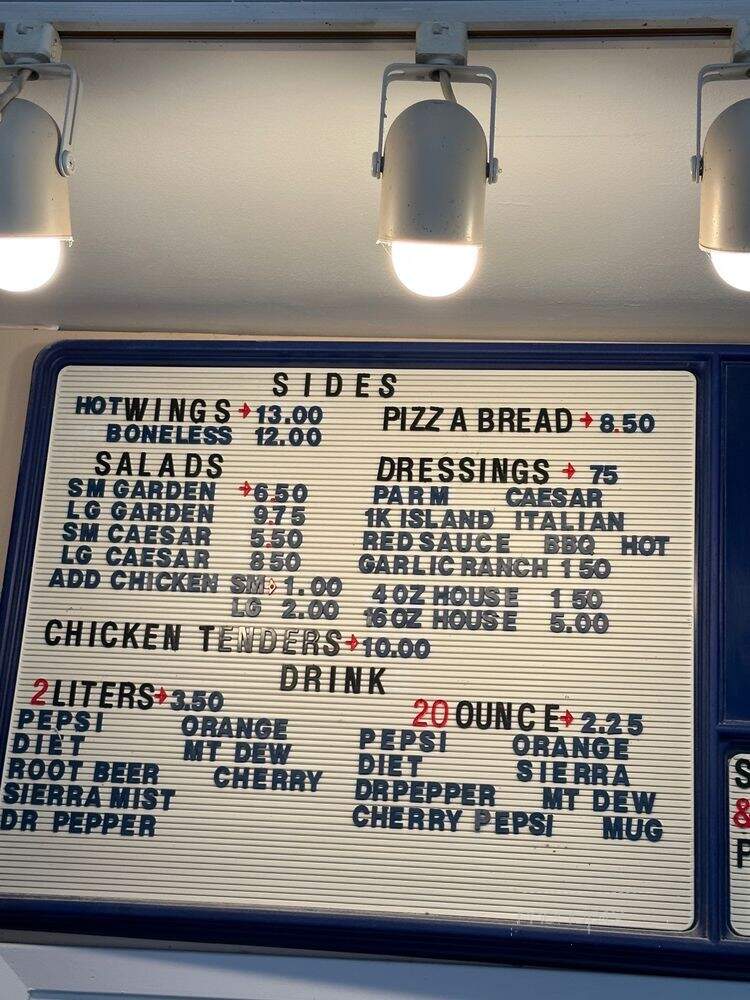 Papa Joe's Pizza Delivery - Napa, CA menu_pic