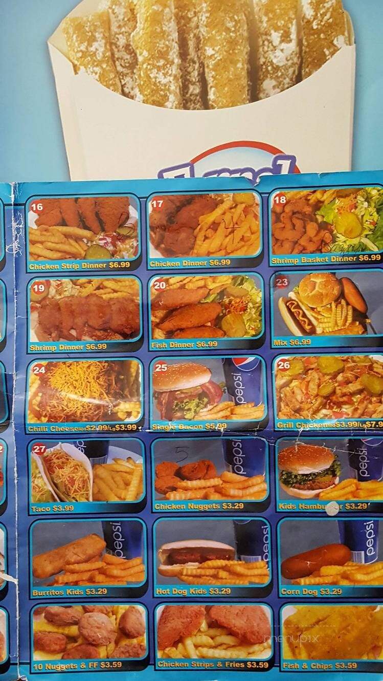 Bob's Drive In - Lindsay, CA menu_pic