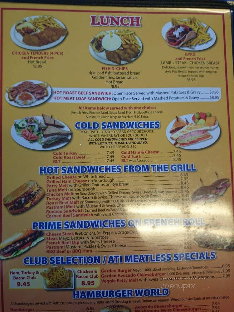 Brandon's Diner - Rancho Cucamonga, CA menu_pic
