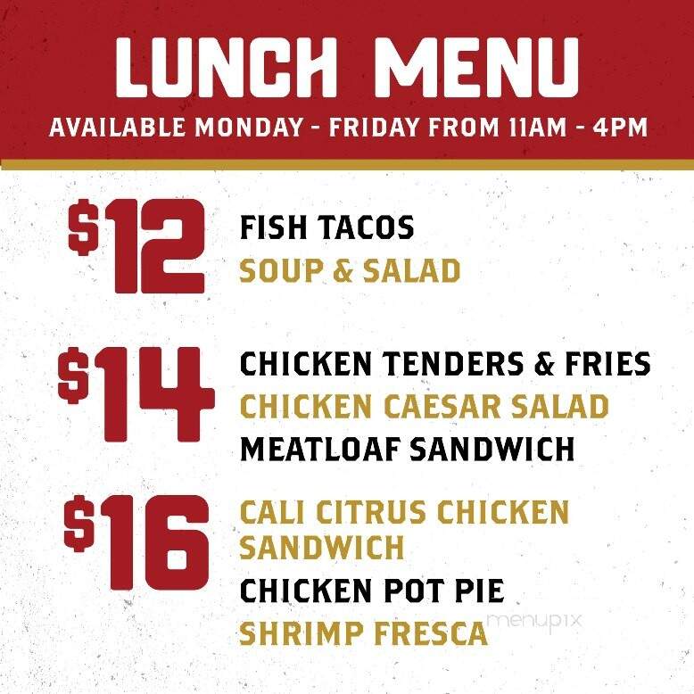 Claim Jumper Restaurant - San Bernardino, CA menu_pic