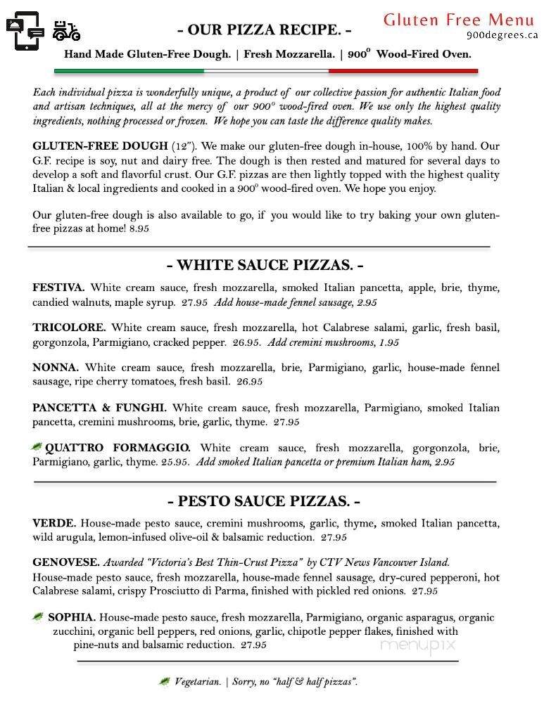 900 Degrees Wood-fired Pizzeria - Victoria, BC