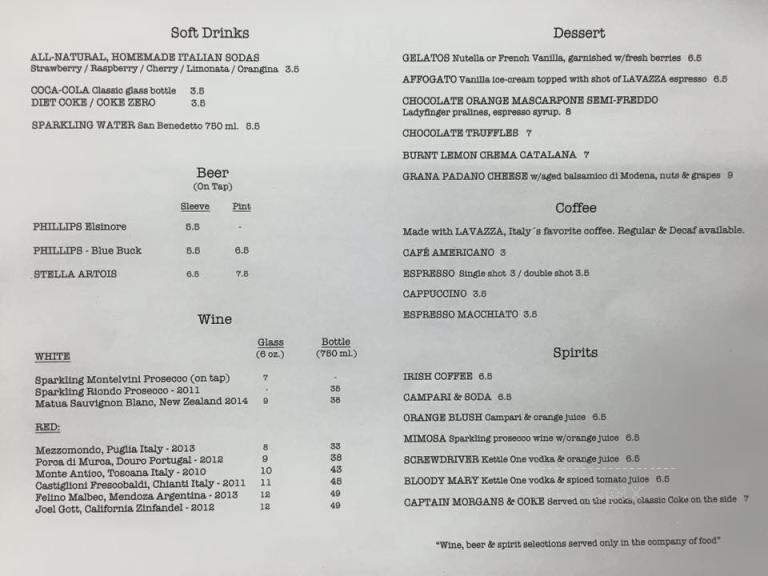 900 Degrees Wood-fired Pizzeria - Victoria, BC menu_pic