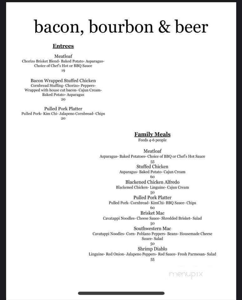 Bacon Bourbon And Beer - Washington, PA