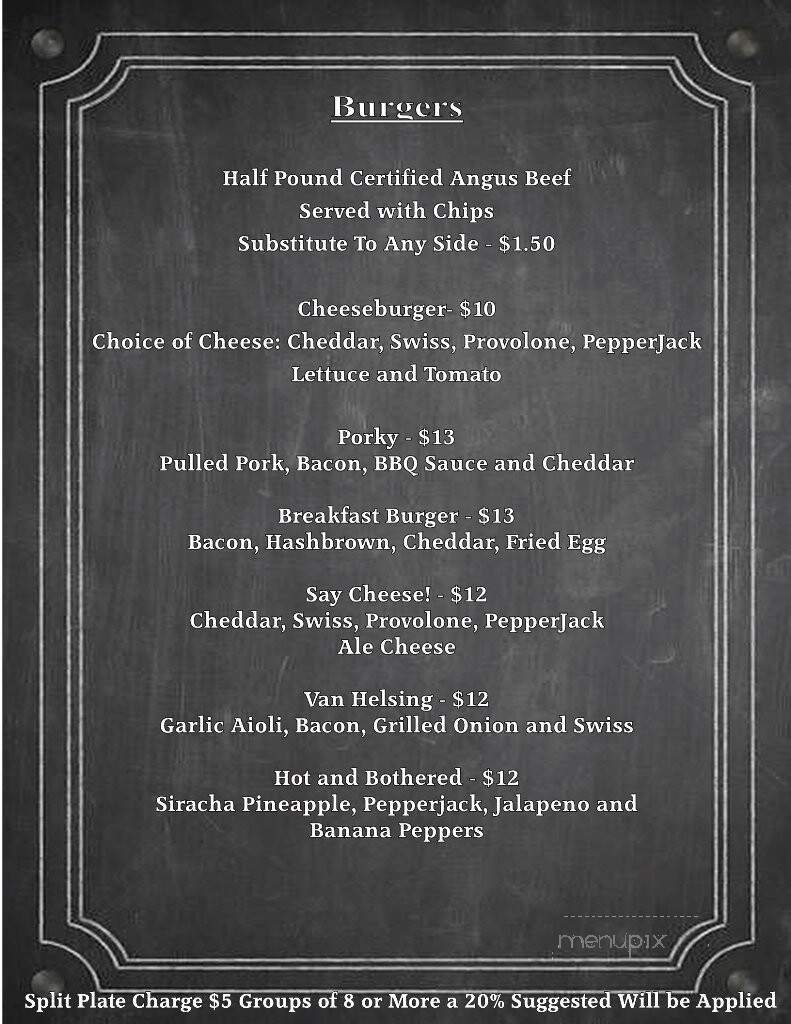GOTL Brewery - Geneva, OH menu_pic