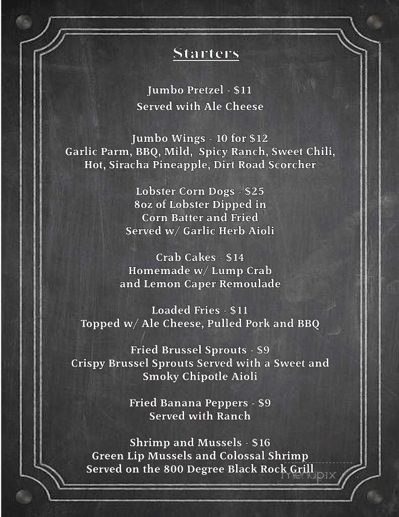 GOTL Brewery - Geneva, OH menu_pic