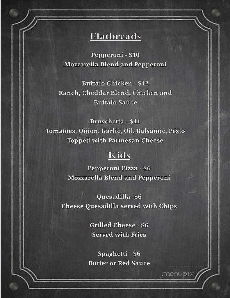 GOTL Brewery - Geneva, OH menu_pic