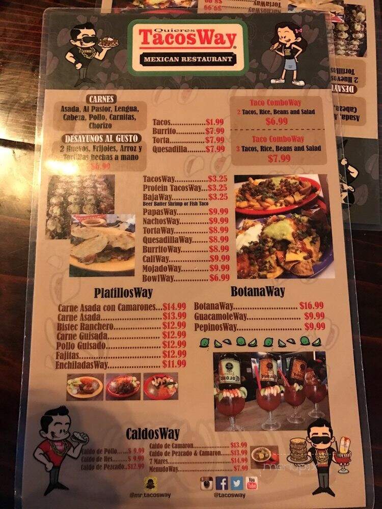 Tacos Way - San Fernando, CA