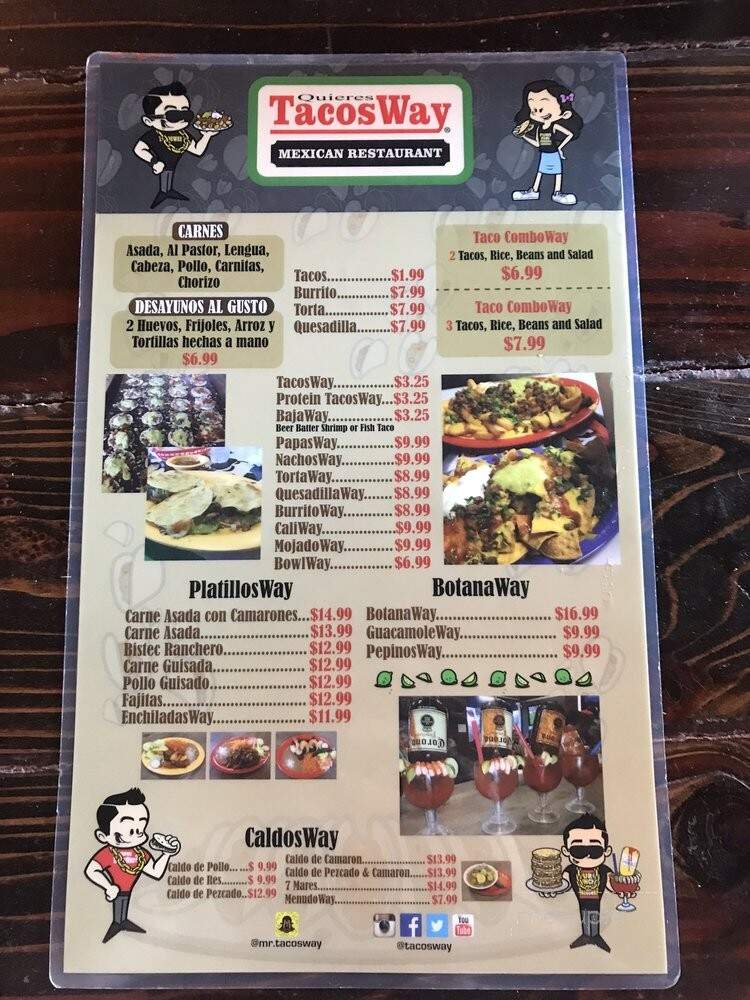 Tacos Way - San Fernando, CA