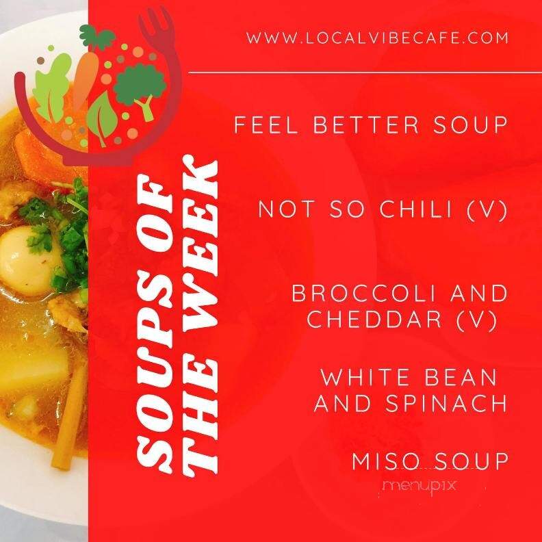 Local Vibe Cafe - Petersburg, VA menu_pic
