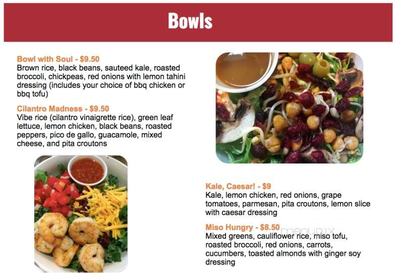 Local Vibe Cafe - Petersburg, VA menu_pic