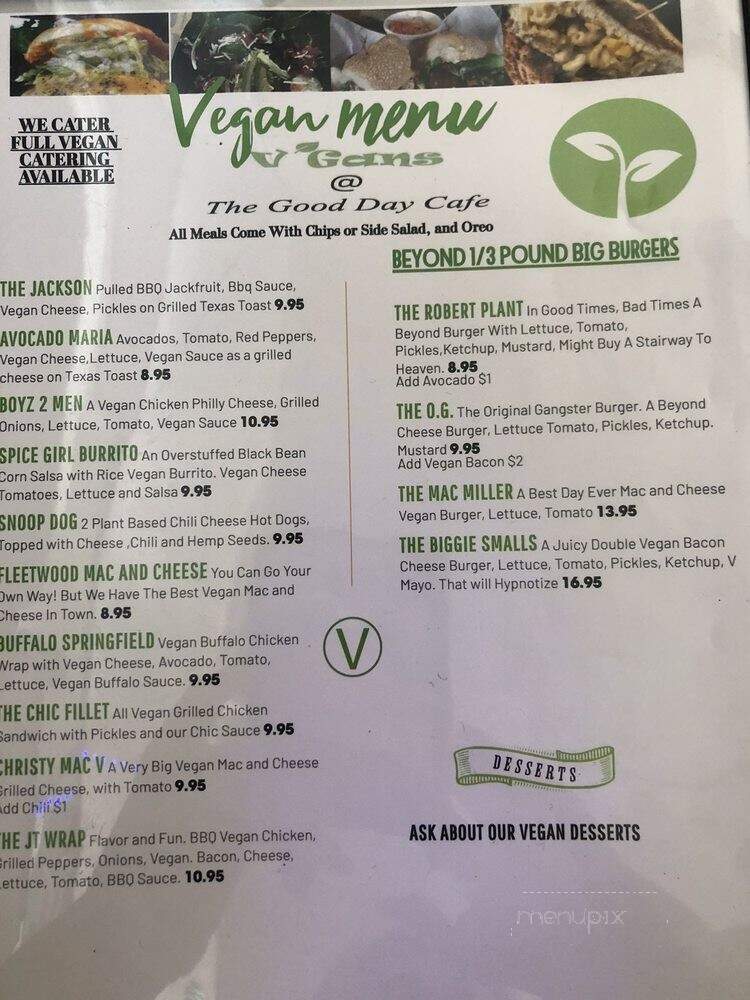 Good Day Cafe - Myrtle Beach, SC menu_pic
