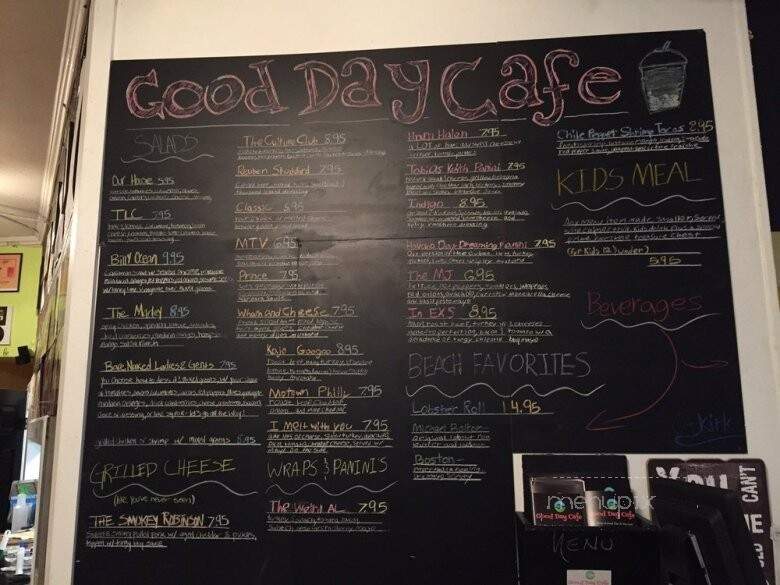 Good Day Cafe - Myrtle Beach, SC menu_pic